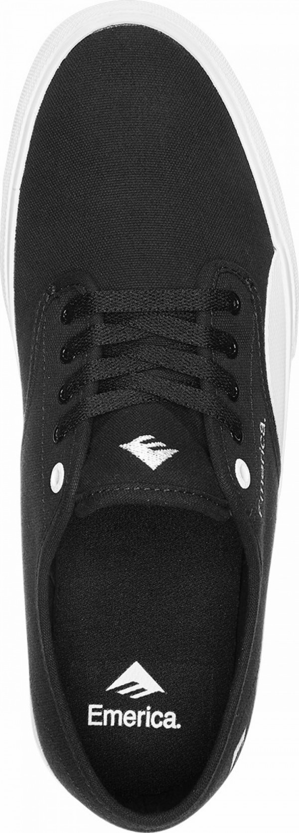 Emerica Skate Shoes Outlet USA Wino Standard Men's Black White